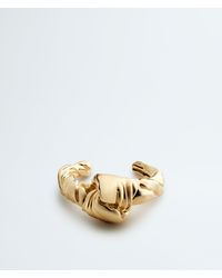 Bottega Veneta - Großer Knot Armreif - Lyst
