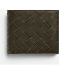 Bottega Veneta - Intrecciato Bi-Fold Wallet With Coin Purse - Lyst