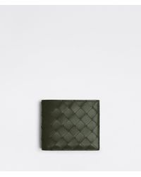 Bottega Veneta Bi-fold Wallet With Coin Purse - Green