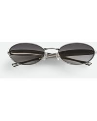 Bottega Veneta - サーディン オーバル サングラス - Lyst