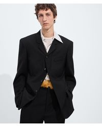 Bottega Veneta - Wool And Mohair Gabardine Jacket - Lyst