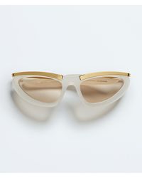 Bottega Veneta - Prisma Cat Eye Sunglasses - Lyst