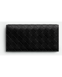 Bottega Veneta - Langes Portemonnaie Mit Münzfach - Lyst