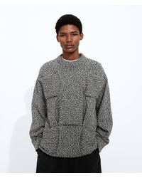 Bottega Veneta - Cotton Intrecciato Sweater - Lyst