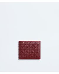 Bottega Veneta - Woven Mycelium Bi-Fold Wallet - Lyst