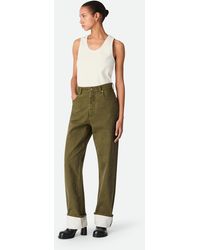 Bottega Veneta - Jeans Colorati Con Risvolto - Lyst