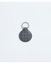 Bottega Veneta - Intrecciato Piccolo Round Key Ring - Lyst