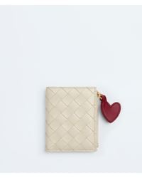 Bottega Veneta - Intrecciato Small Bi-Fold Wallet - Lyst