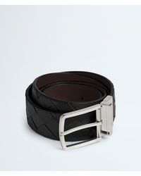 Bottega Veneta - Intrecciato Reversible Belt - Lyst
