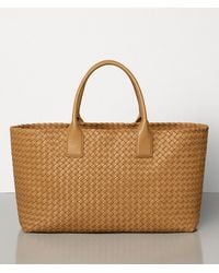 Bottega Veneta MITTELGROSSE CABAT BAG - Braun