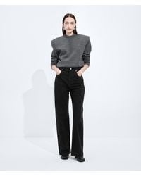 Bottega Veneta - Faded Wide Leg Jeans - Lyst