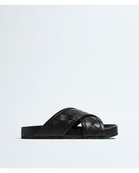 Bottega Veneta - Leather Tarik Slides - Lyst