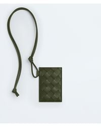 Bottega Veneta - Intrecciato Badge Holder - Lyst