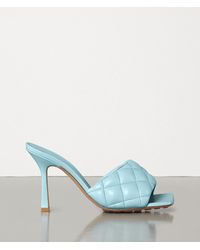 bottega veneta blue heels