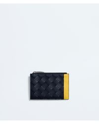 Bottega Veneta - Intrecciato Zipped Card Case - Lyst
