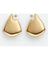 Bottega Veneta - Large Fin Earrings - Lyst