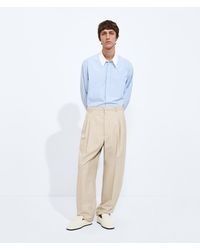 Bottega Veneta - Wool And Cotton Pants - Lyst