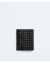 Bottega Veneta - Intrecciato Piccolo Small Bi-Fold Zip With Flap - Lyst