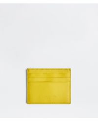 Bottega Veneta Credit Card Case - Yellow