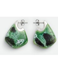 Bottega Veneta - Small Fin Ceramic Earrings - Lyst
