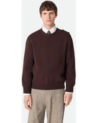 Bottega Veneta - Compact Wool Jumper - Lyst