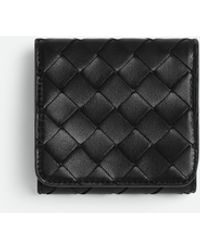 Bottega Veneta - Intrecciato Tri-Fold Wallet - Lyst