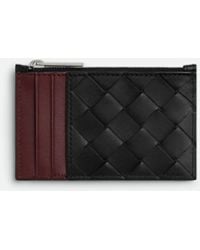 Bottega Veneta - イントレチャート ファスナーカードケース - Lyst