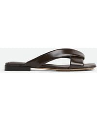 Bottega Veneta - Riva Flat Mule - Lyst
