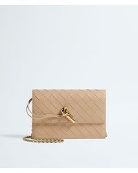 Bottega Veneta - Andiamo Pouch On Chain - Lyst