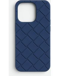 Bottega Veneta Custodia Per Iphone 14 Pro - Blu