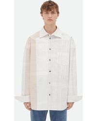 Bottega Veneta - ノートブック コットン シャツ - Lyst
