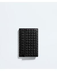 Bottega Veneta - Intrecciato Piccolo Medium Bi-Fold Zip With Flap - Lyst