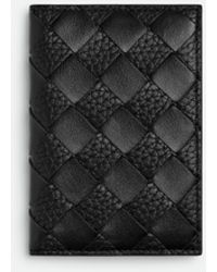 Bottega Veneta - Portacarte Intrecciato Con Patta - Lyst