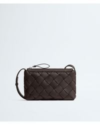 Bottega Veneta - Diago Zipped Messenger - Lyst
