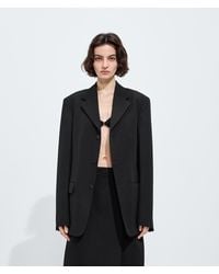 Bottega Veneta - Wool Grain De Poudre Jacket - Lyst
