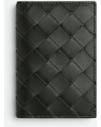 Bottega Veneta - Intrecciato Flap Card Case - Lyst