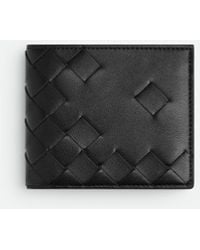 Bottega Veneta - Intrecciato Bi-Fold Portemonnaie Mit Münzfach - Lyst