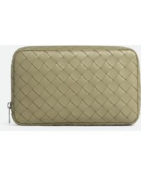 Bottega Veneta - Intrecciato Medium Zipped Organizing Pouch - Lyst