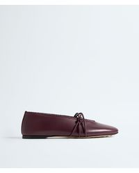 Bottega Veneta - Rosa Mary-Jane Ballerina - Lyst