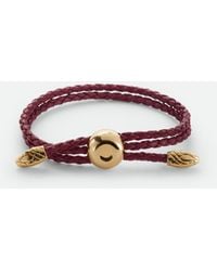 Bottega Veneta - Adam Leather Bracelet - Lyst