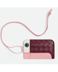 Bottega Veneta - Intrecciato Toucan Card Holder On Strap - Lyst