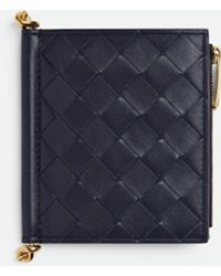 Bottega Veneta - Portafoglio Solstice Bi-Fold Piccolo - Lyst