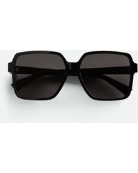 Bottega Veneta - Soft Square Sunglasses - Lyst