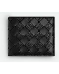 Bottega Veneta - Intrecciato Bi-Fold Portemonnaie Mit Münzfach - Lyst