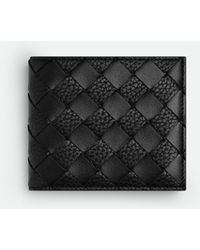 Bottega Veneta - Portefeuille Bi-fold Intrecciato Avec Porte-monnaie - Lyst