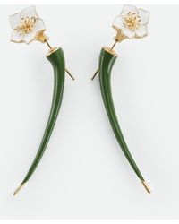Bottega Veneta - Flower Earrings - Lyst