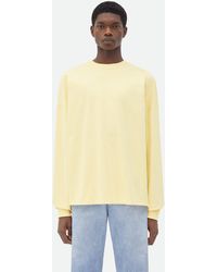 Bottega Veneta - Jersey Oversized Long Sleeve T-Shirt - Lyst