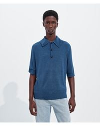 Bottega Veneta - Silk Bouclé Polo - Lyst
