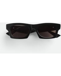 Bottega Veneta - Classic Squared Sunglasses - Lyst