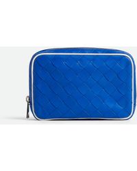 Bottega Veneta - Pochette Intrecciato Piccola Con Zip - Lyst